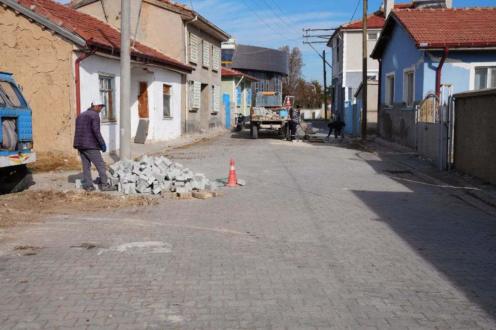Ağılönü Bölgesi’nde Parke Taşı Onarım ve Bakım Çalışması