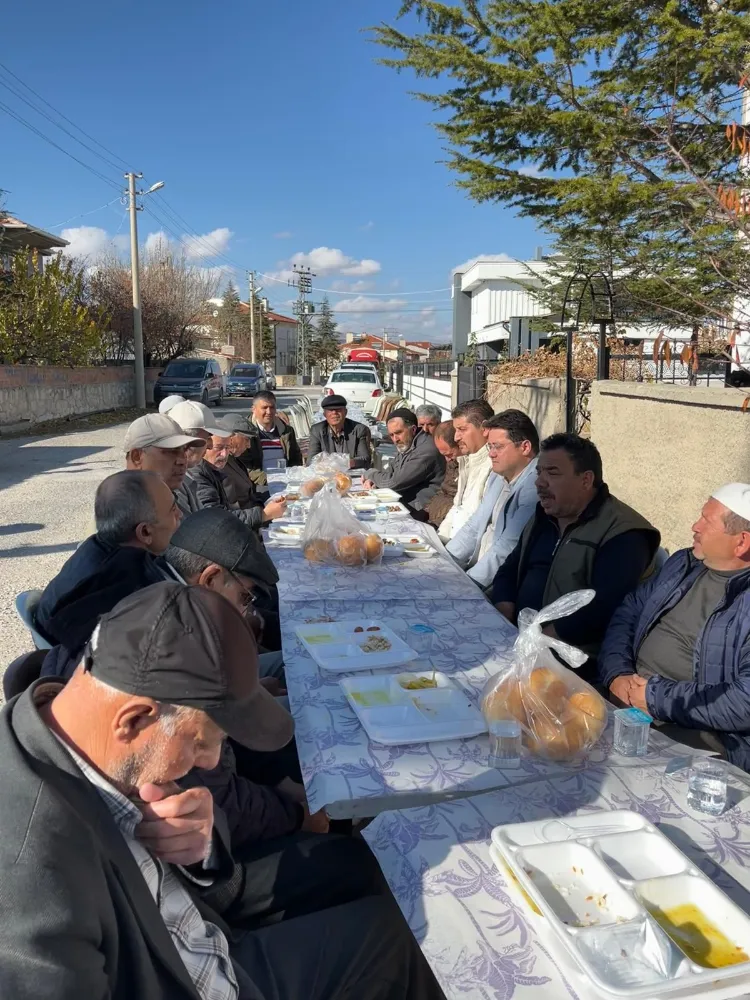 Böcek Ailesi İçin Okutulan Mevlid’e Başkan AYNACI Katıldı
