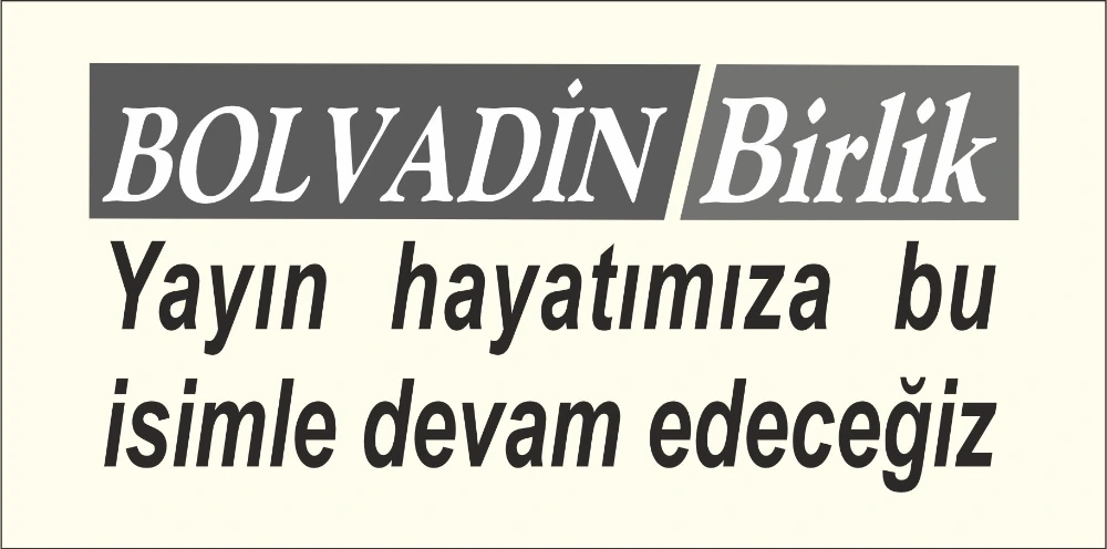 Yayın hayatımıza bu  isimle devam edeceğiz