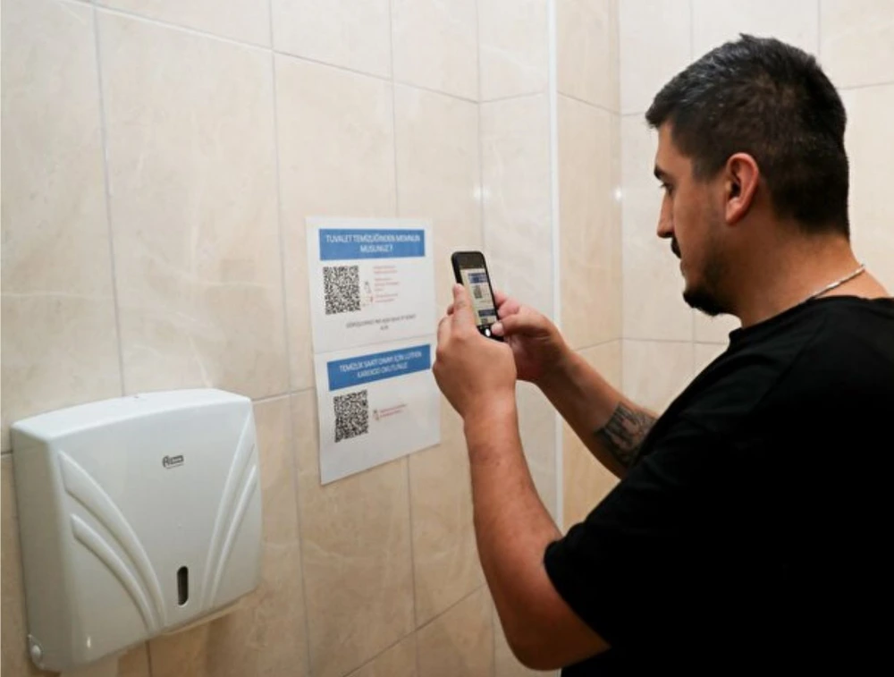 Hastanelerde hijyen için  QR kodlu yeni dönem