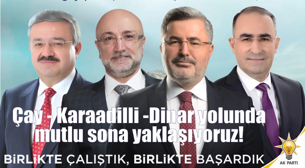 İlk Etabı Çay-Karadilli arası ihaleye çıkıyor